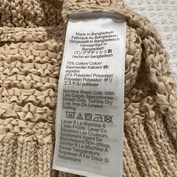 J Crew basket-stitch sweater-tank S - Picture 4 of 6